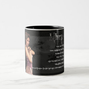 Libra Gothic Female Zodiac Mug