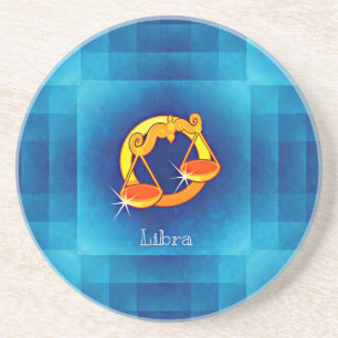 libra horoscope coaster