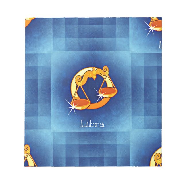 libra horoscope notepad (Front)