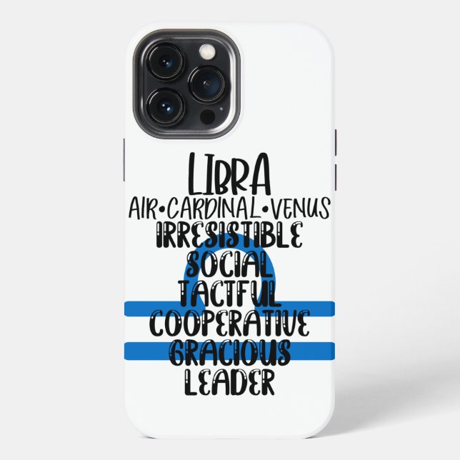 Libra iPhone Case (Back)