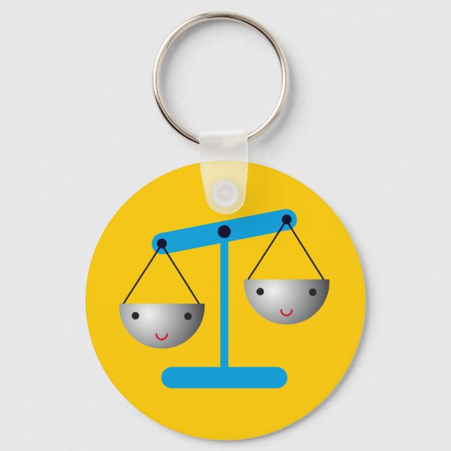 Libra Key Ring (Front)