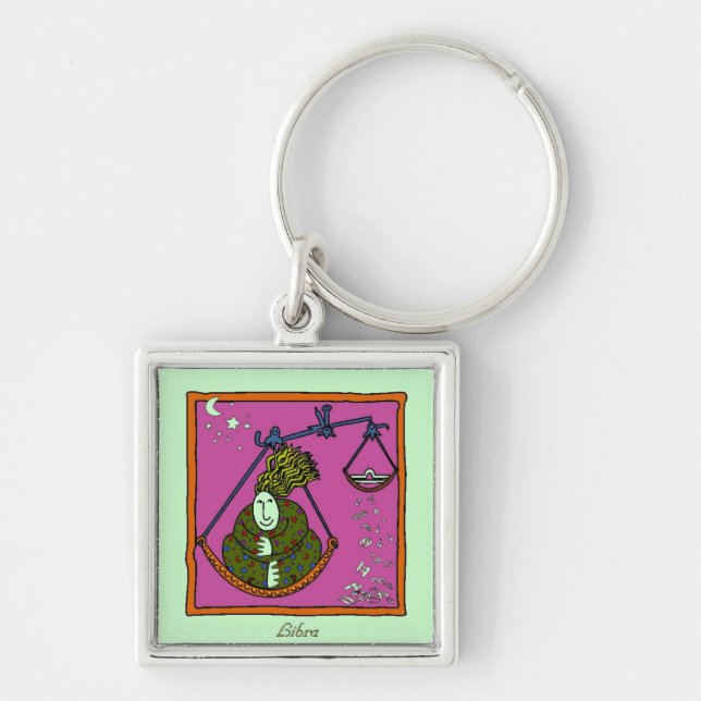 Libra Key Ring (Front)