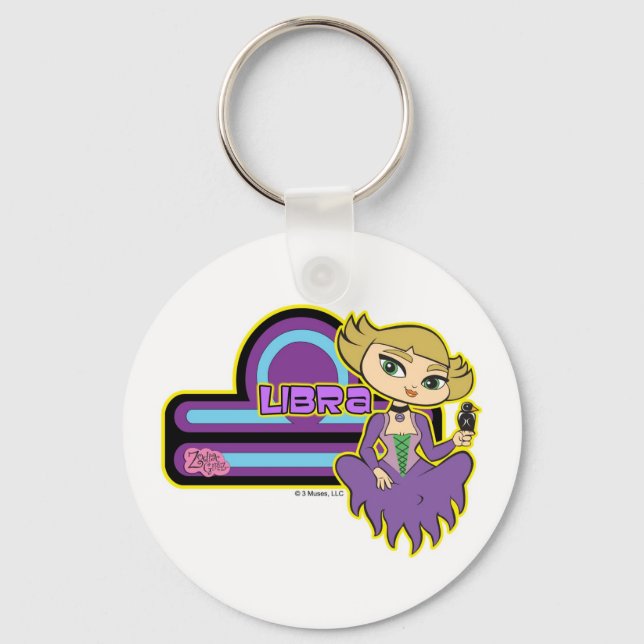 Libra Keychain (Front)