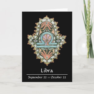 Libra Khamsa Note Card