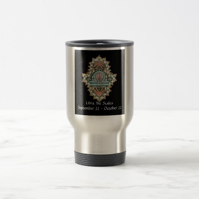 Libra Khamsa Travel Mug (Center)