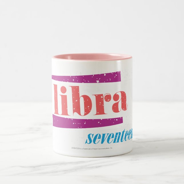 Libra LtPink Two-Tone Coffee Mug (Center)