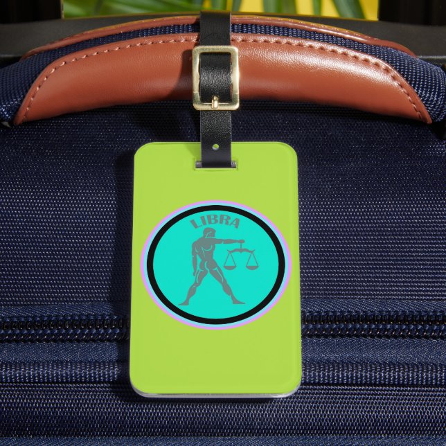 Libra Luggage Tag  (Front Insitu 2)