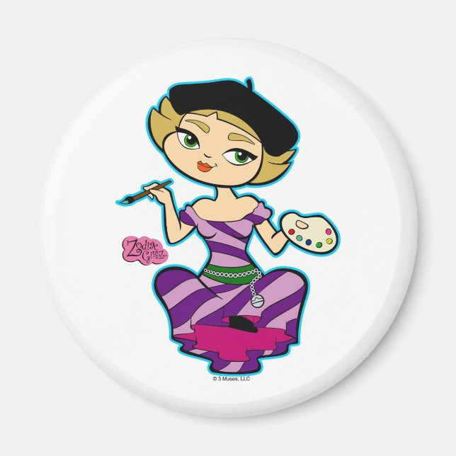 Libra Magnet (Front)