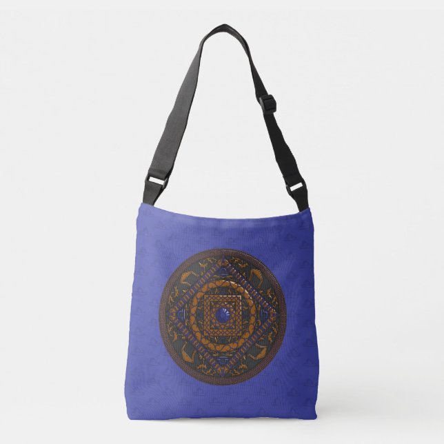 Libra Mandala All-Over-Print Bag (Front)