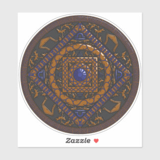 Libra Mandala Contour Sticker