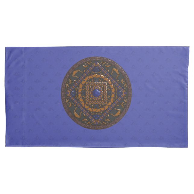 Libra Mandala Pillowcase (Front)