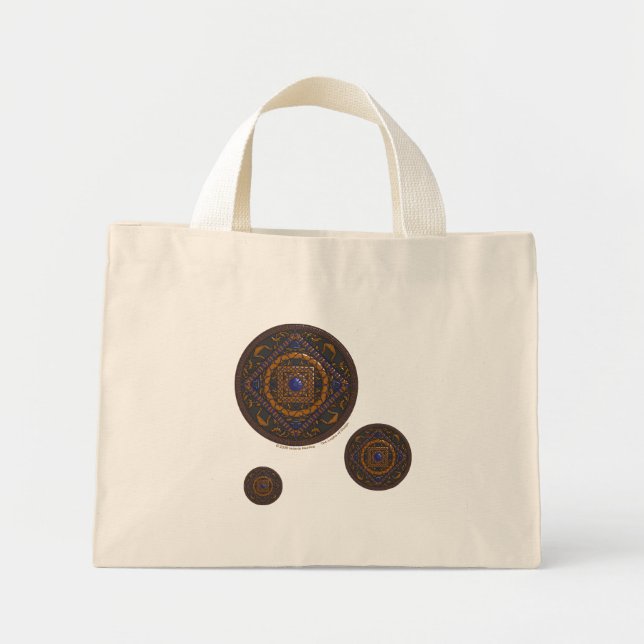 Libra Mandala Tote Bag (Front)