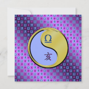 Libra & Metal Boar Card