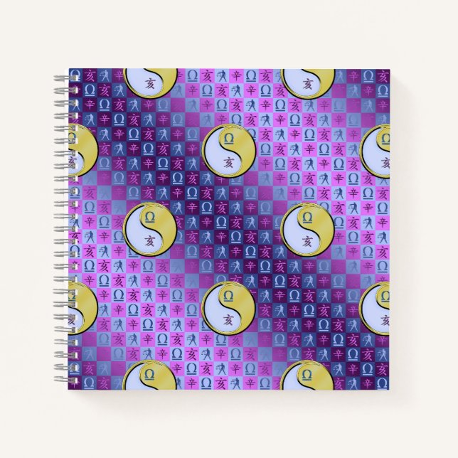 Libra & Metal Boar Notebook (Front)