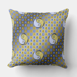 Libra & Metal Dragon Cushion