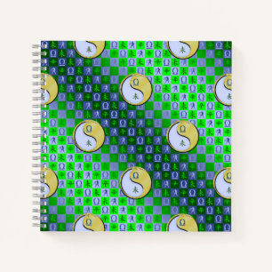 Libra & Metal Goat Notebook