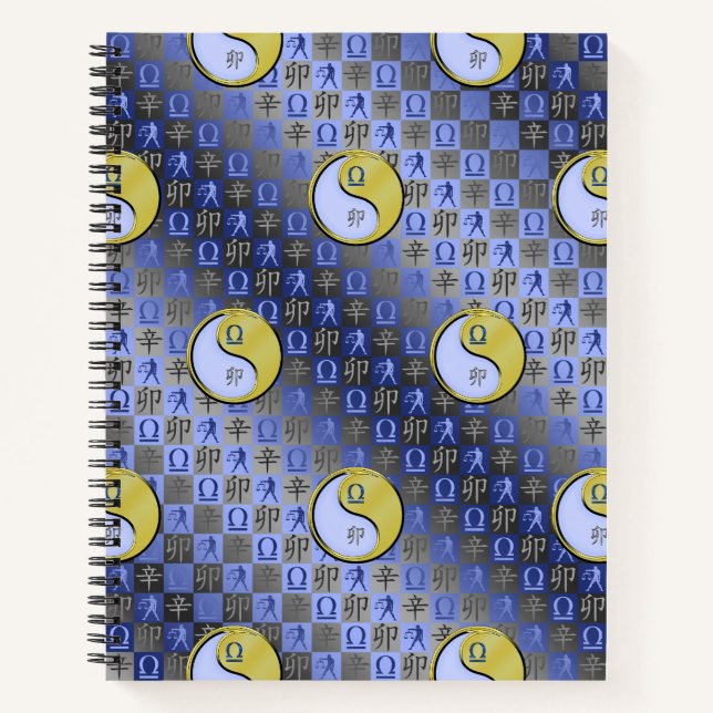 Libra & Metal Rabbit Notebook (Front)