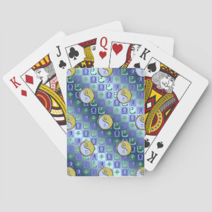 Libra & Metal Snake Playing Cards