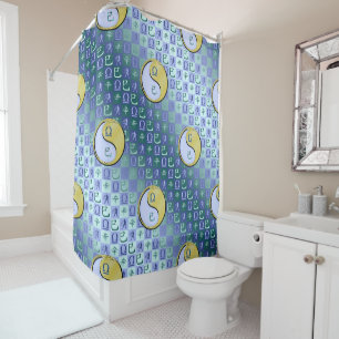 Libra & Metal Snake Shower Curtain