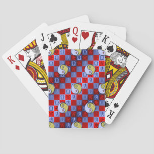 Libra & Metal Tiger Playing Cards