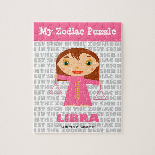 Libra, My Zodiac Puzzle (Vertical)