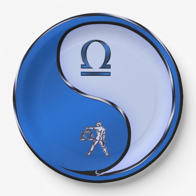 Libra Paper Plate (Front)