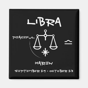 Libra Personalise Magnet