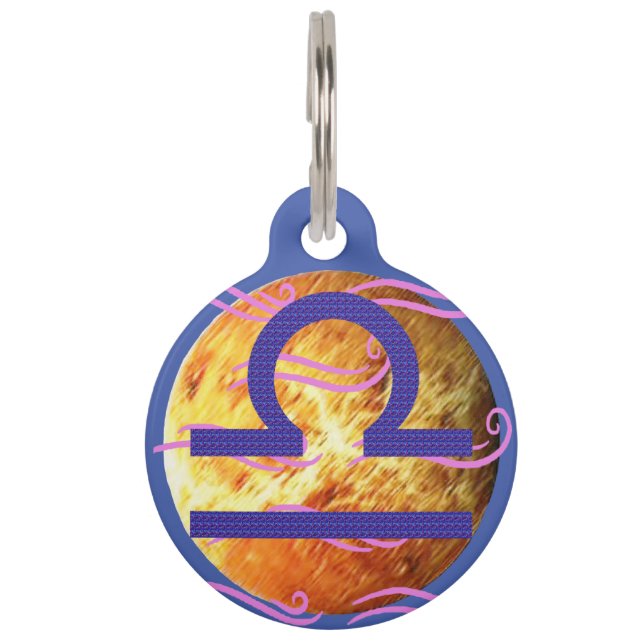 Libra Pet Tag (Front)
