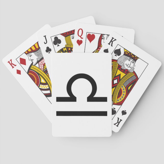 Libra Playing Cards (Back)