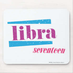 Libra Purple Mouse Pad