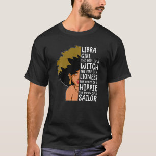 Libra Queen For Women Astrology Zodiac Libra Girl T-Shirt