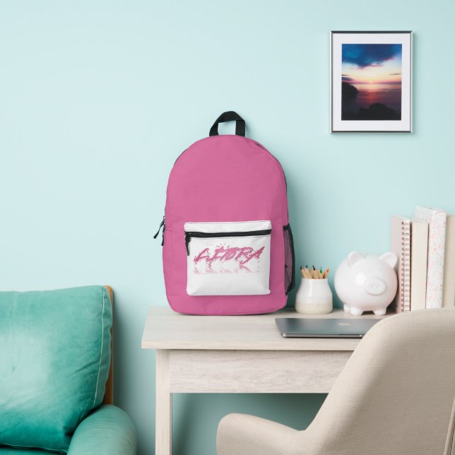 Libra Reflection Printed Backpack (Insitu)