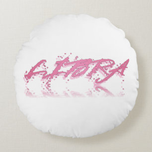 Libra Reflection Round Cushion