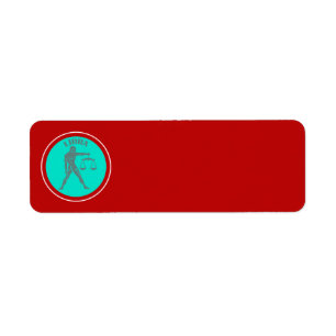 Libra Return Address Label