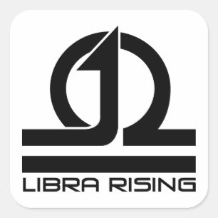 Libra Rising Music Sticker Sheet