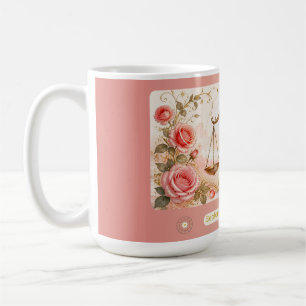 Libra Rose Art Nouveau Mug