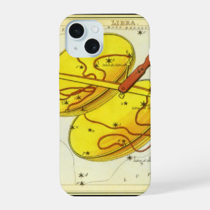 Libra Scales Vintage Constellation Urania's Mirror iPhone 15 Case