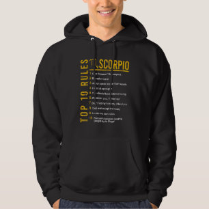 Libra September Birth Astrological Symbol Horoscop Hoodie