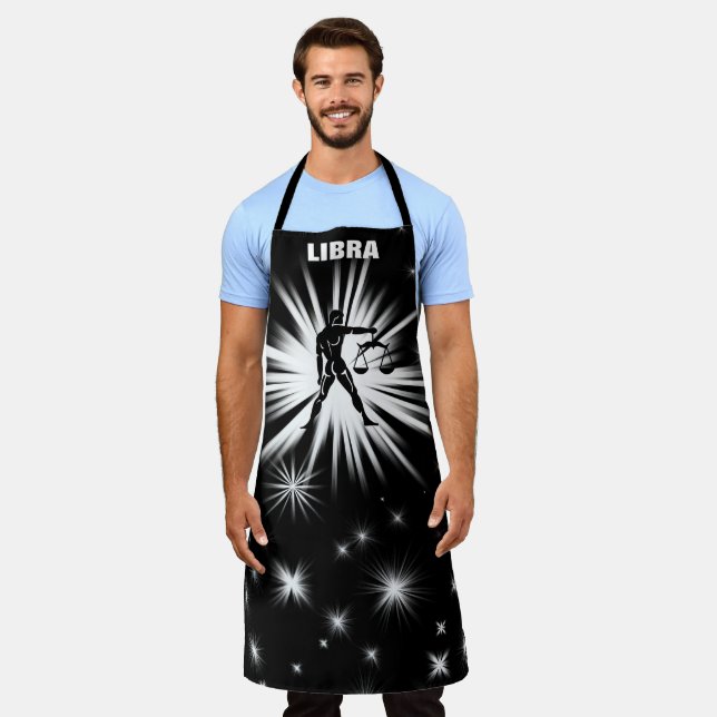 Libra sign apron (Worn)