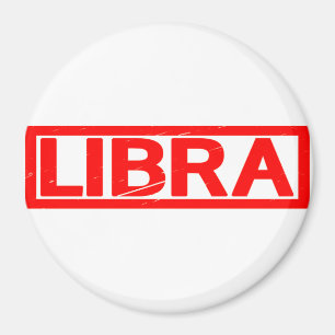 Libra Stamp Magnet