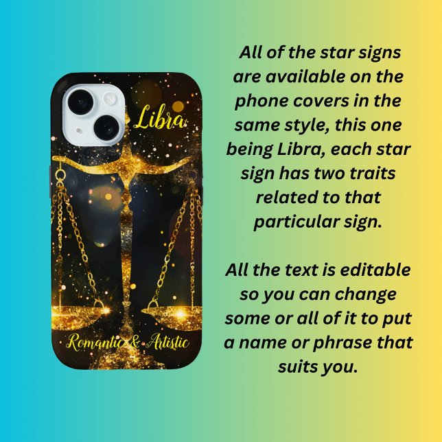 Libra star sign  Case-Mate iPhone case (Creator Uploaded)