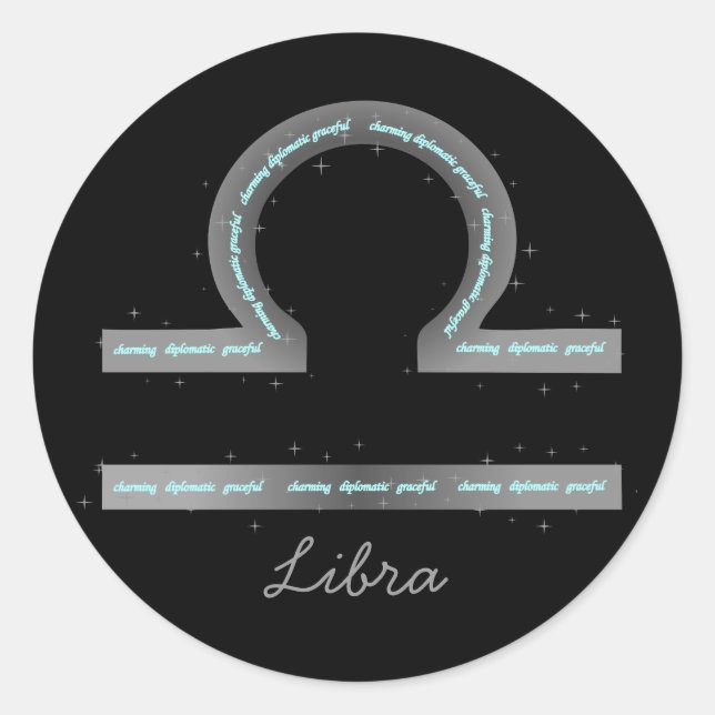 Libra Sticker (Front)
