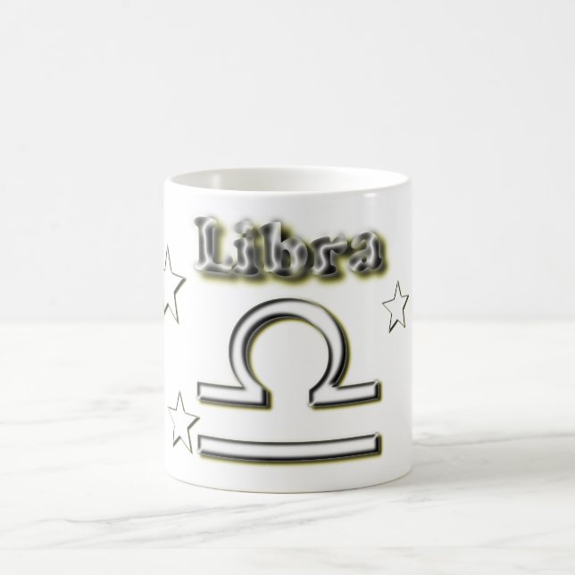 Libra symbol coffee mug (Center)