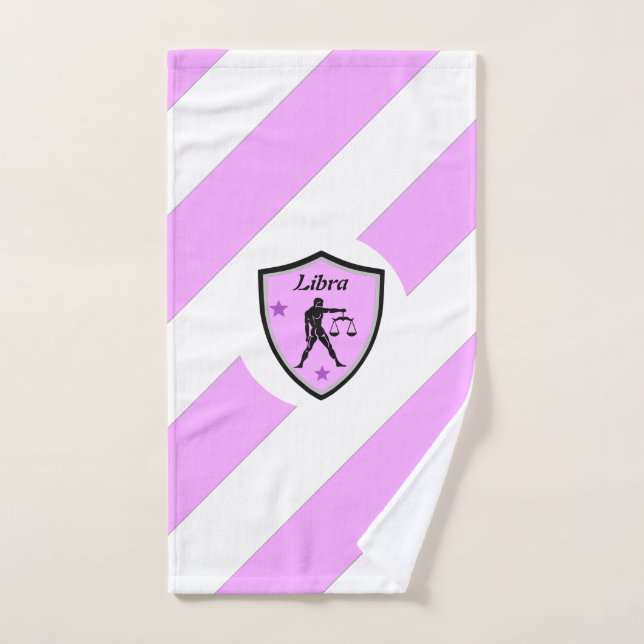 Libra symbol     hand towel (Hand Towel)
