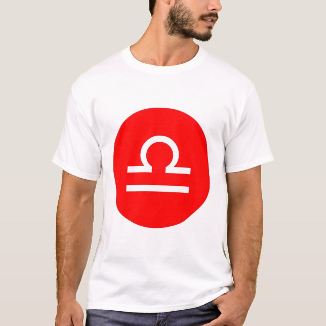 Libra Symbol T-Shirt (Front)