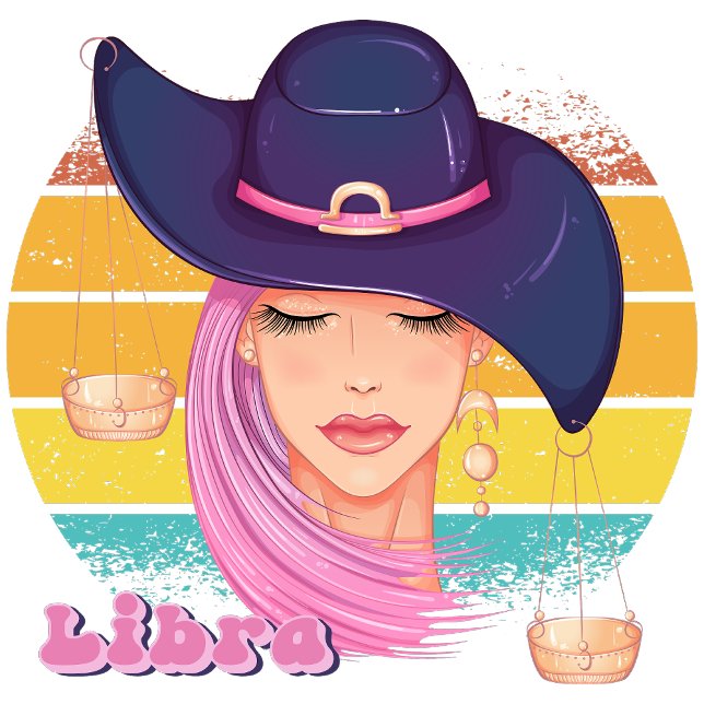 Libra T-Shirt (Libra (September 23 - October 22):
"Balance and Grace, In Every Embrace!"
)