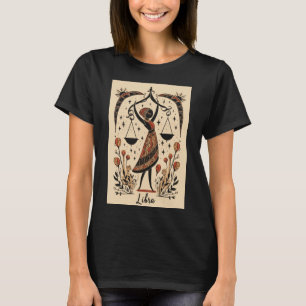 Libra - T-Shirt Celestial Zodiac Art