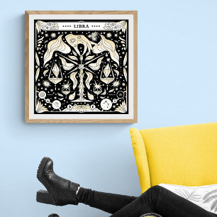Libra: The Harmonic Stargazer Poster
