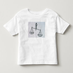 Libra (the Scales) an illustration from the 'Poeti Toddler T-Shirt