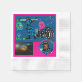 Libra Theme birthday party favour Table Napkins. Napkin